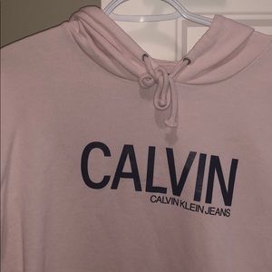 Calvin Klein hoodie cropped